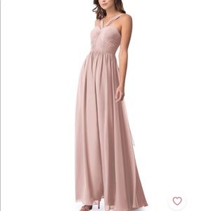 Azazie Dionne Dusty Rose Formal Dress